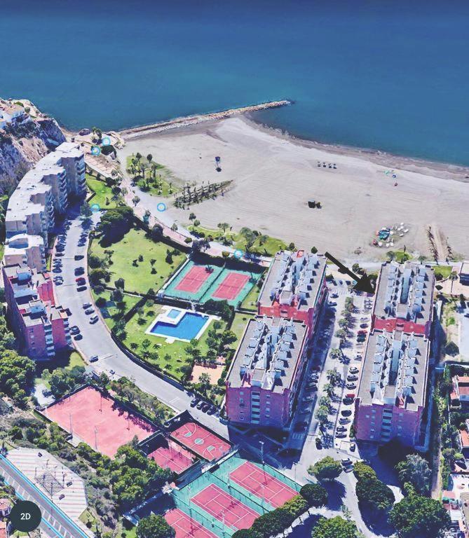 Playa La Cala In Front Of The Beach Free Parking Lejlighed Málaga Eksteriør billede